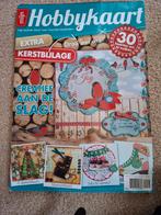 Mijn Hobbykaart - Kersteditie, Hobby en Vrije tijd, Kaarten | Zelf maken, Ophalen of Verzenden, Nieuw, Kerst, Knipvel
