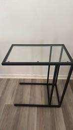 Zwarte Ikea Vittsjo side table, Huis en Inrichting, Tafels | Sidetables, Ophalen, Zo goed als nieuw, 25 tot 50 cm, Rechthoekig