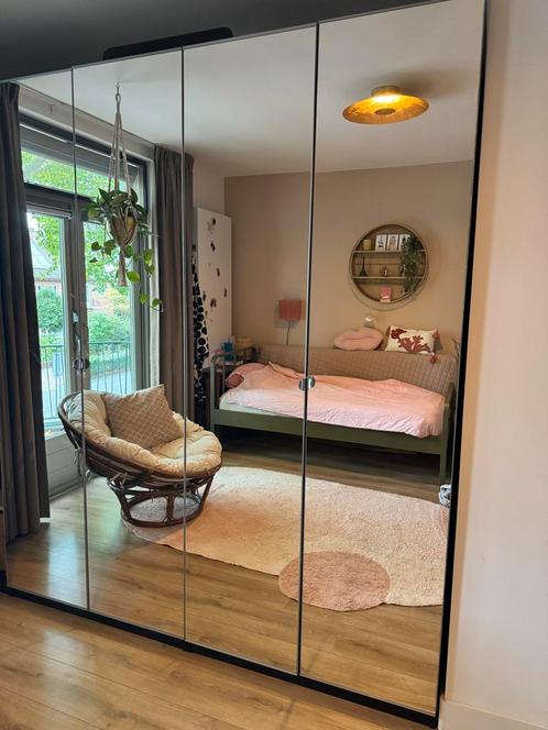 IKEA Pax 3 Spiegeldeuren 50x229, teab, Huis en Inrichting, Kasten | Kledingkasten, Gebruikt, 200 cm of meer, 50 tot 100 cm, 50 tot 75 cm