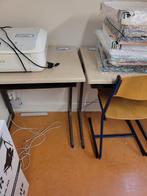 2 school tafels / bureau, Huis en Inrichting, Bureaus, Ophalen