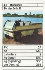 Autokaartje Dornier Delta, Ophalen of Verzenden, Gebruikt, Auto's