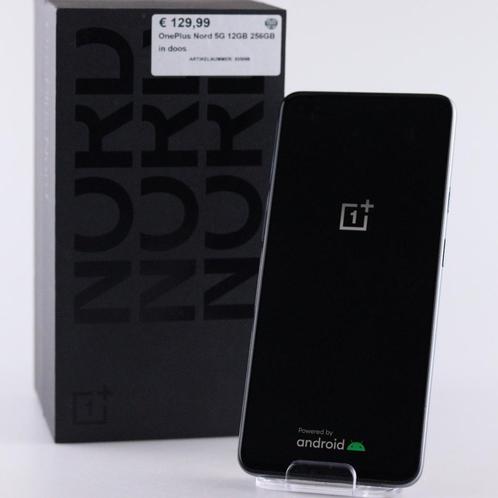 OnePlus Nord 5G 12GB 256GB in doos, Telecommunicatie, Mobiele telefoons | Overige merken, Zo goed als nieuw
