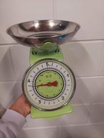 Vintage Keukenweegschaal - Groen, Ophalen