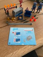 Playmobil 6878 - politie wegversperring, Ophalen of Verzenden, Zo goed als nieuw