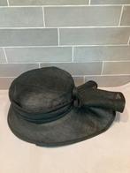 Zwarte sisal hoed (190624), Ophalen of Verzenden, Zo goed als nieuw, One size fits all