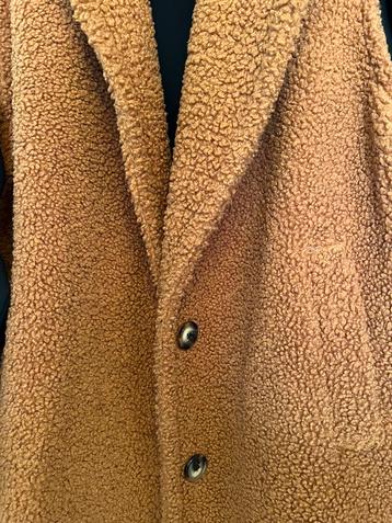 Long Teddy Gilet bruin 48/50 beschikbaar voor biedingen