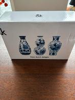 3 CK Amsterdam Vaasjes - Delfts Blauw Nieuw, Blauw, Aardewerk of Porselein, Nieuw, Ophalen of Verzenden