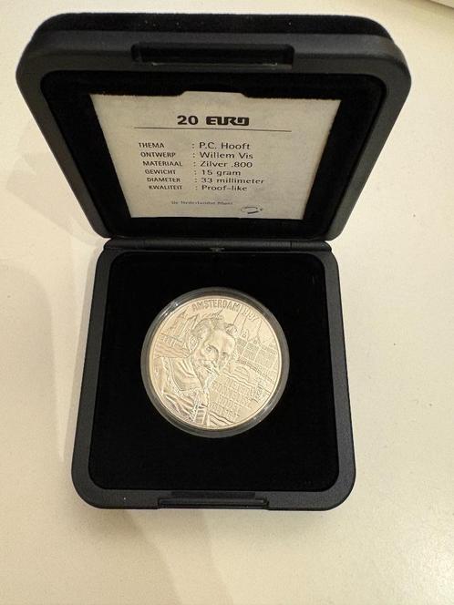 20 euro penningen 1997 en 1998 zilver proof-like, Postzegels en Munten, Munten | Europa | Niet-Euromunten, Losse munt, Overige landen