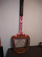 Houten dunlop oxford tennisracket met spanner, Ophalen of Verzenden, Gebruikt, Racket, Dunlop