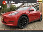 Tesla Model Y Long Range AWD 75 kWh, Black-line (bj 2023), Automaat, Gebruikt, Zwart, Leder