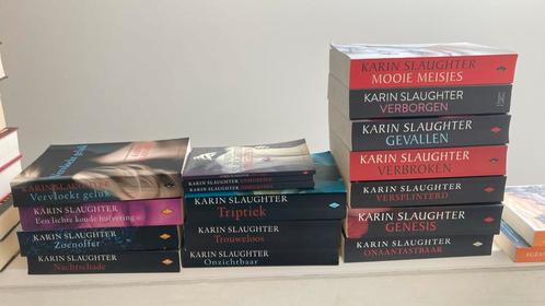 Karin Slaughter 16 boeken, Boeken, Partijen en Verzamelingen, Gelezen, Populaire fictie, Ophalen of Verzenden
