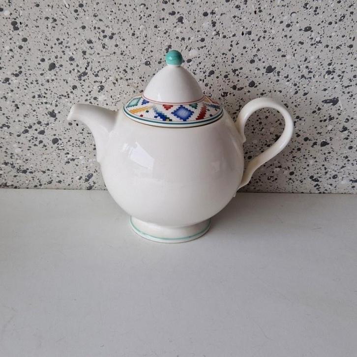 Villeroy en Boch Indian Look theepot, Antiek en Kunst, Antiek | Servies los, Ophalen of Verzenden