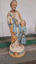 Vintage Jozef met Jezusbeeld, Antiek en Kunst, Antiek | Religie, Ophalen