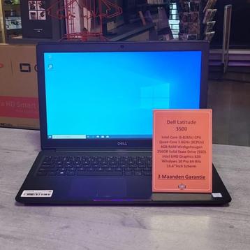Dell Latitude 3500 i5-8265U 8GB/256GB SSD Win 10 Pro beschikbaar voor biedingen