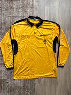Retro scheidsrechters shirt KNVB Nike Maat L Geel, Maat L, Ophalen of Verzenden, Zo goed als nieuw, Shirt