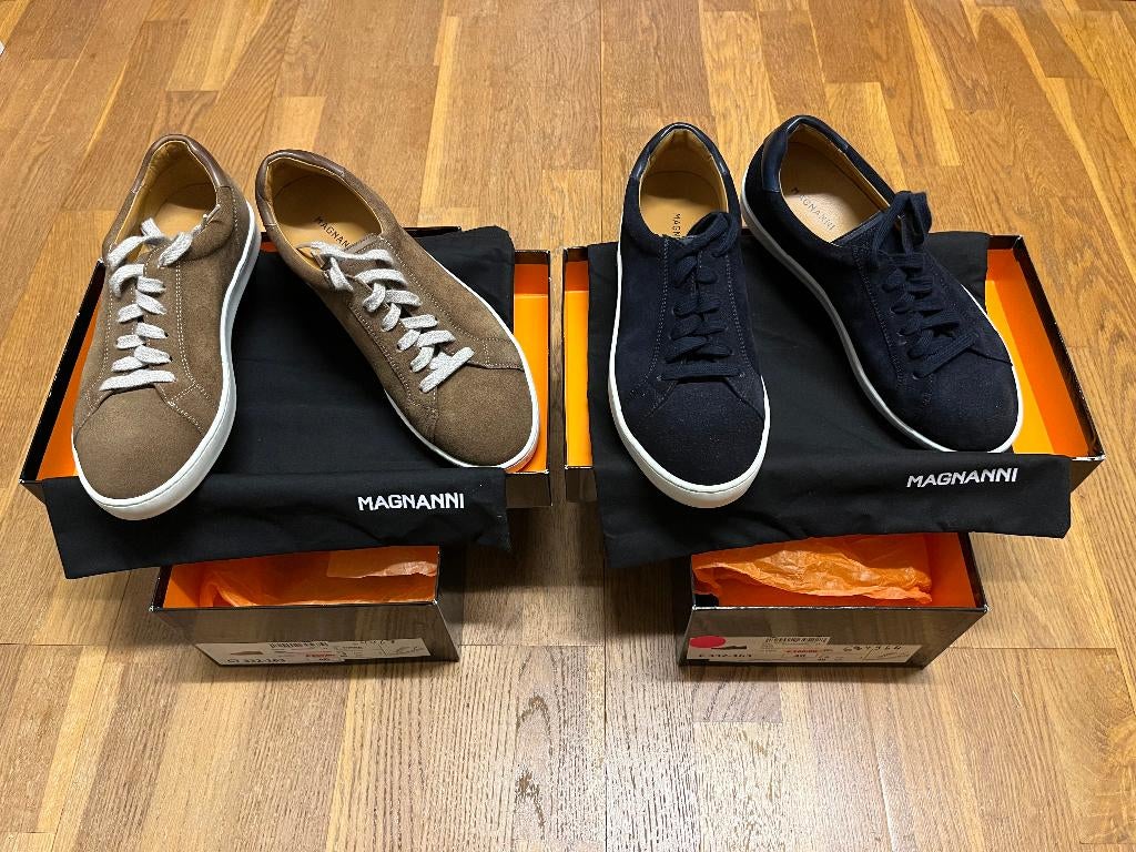 Te koop Magnanni Sneakers, Ophalen, Bruin, Magnanni, Sneakers of Gympen
