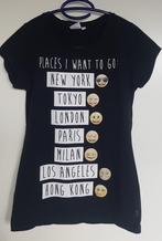 shirt maat 158 / 164 steden Emoji Malu, Gebruikt, Meisje, Ophalen of Verzenden, Emoji