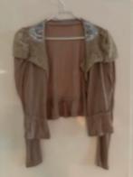 Bolero met kant en steentjes maat m, Kleding | Dames, Maat 38/40 (M), Zwart, Ophalen of Verzenden, Zo goed als nieuw