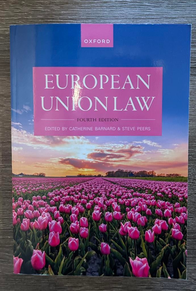European Union Law, Ophalen of Verzenden, Zo goed als nieuw, Sociale wetenschap