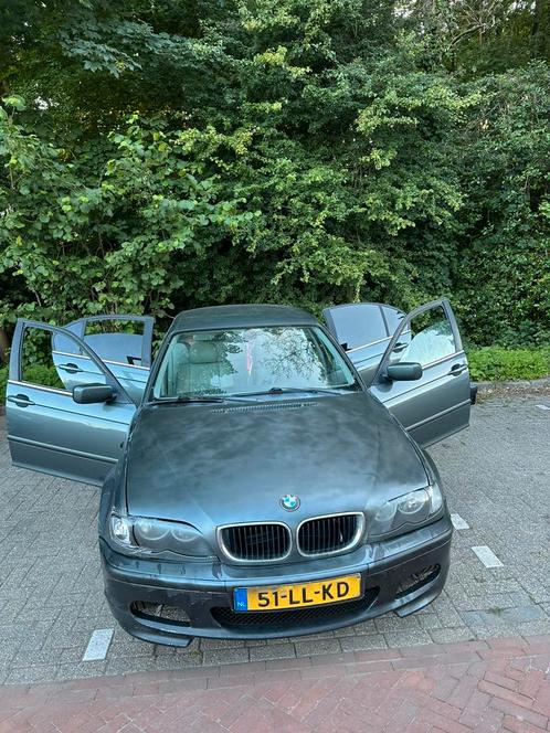 BMW 3-Serie 2.2 I 320 2003 Grijs airco cruis control, Auto's, BMW, Particulier, 3-Serie, Cruise Control, Elektrische buitenspiegels