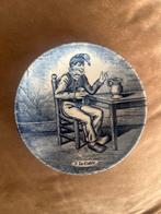 Antiek Delfts Blauw Bordje - Le Cidre, Ophalen