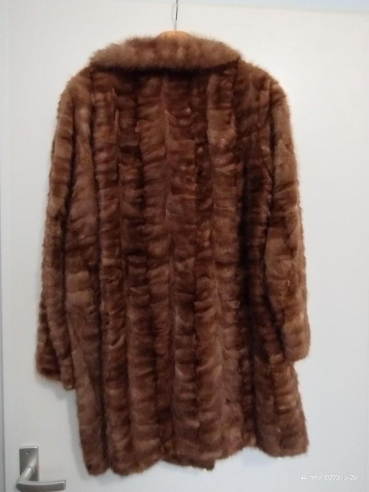 Nertsbontjas, Kleding | Dames, Jassen | Winter, Zo goed als nieuw, Maat 38/40 (M), Bruin, Ophalen