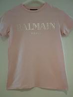 Balmain shirt met zilverkleurige letters 10 jaar, Ophalen of Verzenden, Zo goed als nieuw, Meisje, Shirt of Longsleeve