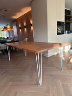 Eettafel met 8 stoelen, Ophalen, 100 tot 150 cm, 200 cm of meer, Rechthoekig