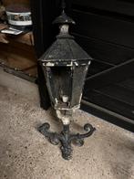 Oude stalen lantaarn zonder paal, Tuin en Terras, Ophalen, Gebruikt, Staande lamp, 50 tot 250 watt