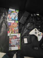 Xbox met kinect en games, Spelcomputers en Games, Spelcomputers | Xbox 360, Met kinect, Met 2 controllers, Ophalen of Verzenden