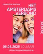 Tickets Amsterdams Verbond 2025 (2 stuks + locker), Tickets en Kaartjes, Evenementen en Festivals, Twee personen