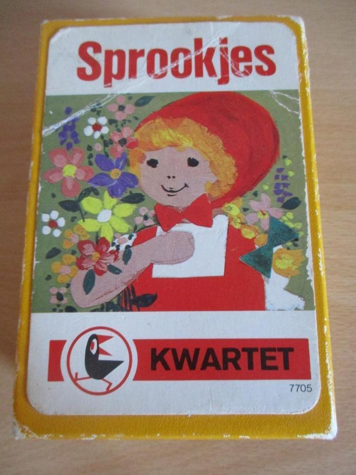 Sprookjes kwartet, Verzamelen, Speelkaarten, Jokers en Kwartetten, Zo goed als nieuw, Kwartet(ten), Ophalen of Verzenden