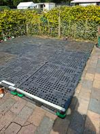 Kunststof Pallets - Tuin/Terras Vloer, Caravans en Kamperen, Ophalen of Verzenden, Gebruikt