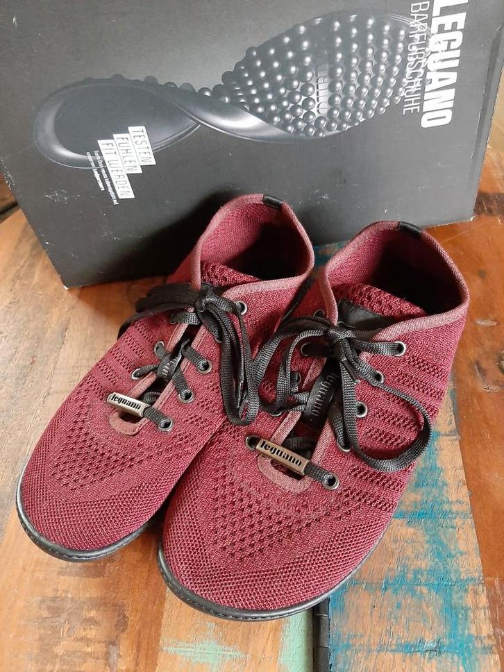 Leguano Barefoot schoenen - Maat 41 - NIEUW!, Kleding | Dames, Schoenen, Nieuw, Rood, Ophalen of Verzenden