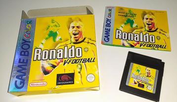 retro spel Game Boy Color Ronaldo V-Football 1999 beschikbaar voor biedingen