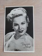 oude filmsterren kaart Virginia Mayo, jaren 40-50 Warner Bro, Ophalen of Verzenden, 1940 tot 1960, Ongelopen, Sterren en Beroemdheden