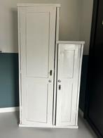 Kast vintage brocant kinderkamer babykamer wit hout, Huis en Inrichting, Ophalen, Gebruikt, 70 tot 120 cm