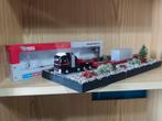 Mammoet model 1:87 van tema toys met zelfgemaakte model weg, Hobby en Vrije tijd, Modelauto's | 1:87, Ophalen of Verzenden, Bus of Vrachtwagen