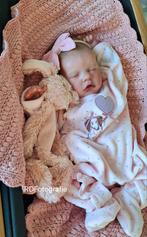 Schattige Reborn Twin B (Kelly Dudley), Ophalen of Verzenden, Zo goed als nieuw, Babypop, Levensecht of Reborn