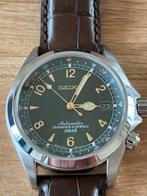 Seiko Alpinist sarb017, Seiko, Leer, Staal, Polshorloge