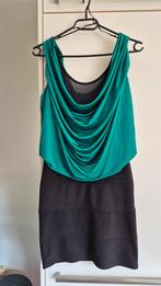 Feestjurk maat 38, Kleding | Dames, Jurken, Zwart, Ophalen of Verzenden, Zo goed als nieuw, Maat 36 (S)