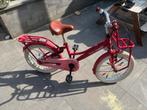Meisjes fiets 18 inch met slot en standaard, Ophalen, Gebruikt, 18 inch, Handrem