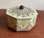 Vintage Engels blik Horner’s Confectionery, achthoekig, Verzamelen, Blikken, Ophalen of Verzenden, Gebruikt, Overige