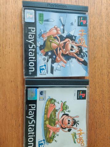 Hugo PlayStation Games - 2 Games beschikbaar voor biedingen