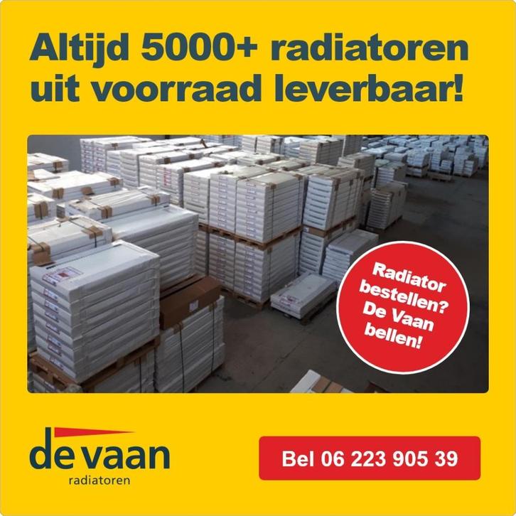 Goedkoop Radiator kopen Vlak verticaal design KORTING, Doe-het-zelf en Verbouw, Verwarming en Radiatoren, Nieuw, Radiator, 800 watt of meer