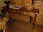 Nieuwe massief Houten Wandtafel, kan lichter of donkerder, Huis en Inrichting, Tafels | Sidetables, Ophalen of Verzenden