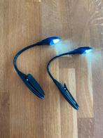 2 zwarte leeslampjes - Nieuw!, Diversen, Bureau-accessoires, Ophalen of Verzenden, Nieuw