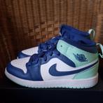 Nike Jordan 1 mid Midnight Navy Mint Foam Ps 33, Ophalen of Verzenden, Nieuw, Schoenen
