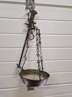 balans weegschaal antiek messing, Ophalen of Verzenden