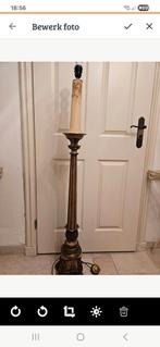 Elegante klassieke staande Lamp - 140cm, Huis en Inrichting, Lampen | Vloerlampen, Gebruikt, Ophalen of Verzenden, Metaal, Klassiek